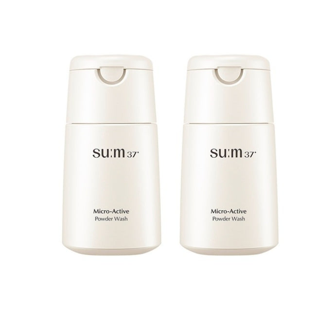 2 x Su:m37 Micro-Active Powder Wash 60g from Korea by Su:m37