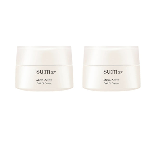 2 x Su:m37 Micro-Active Soft Fit Cream 50ml from Korea by Su:m37