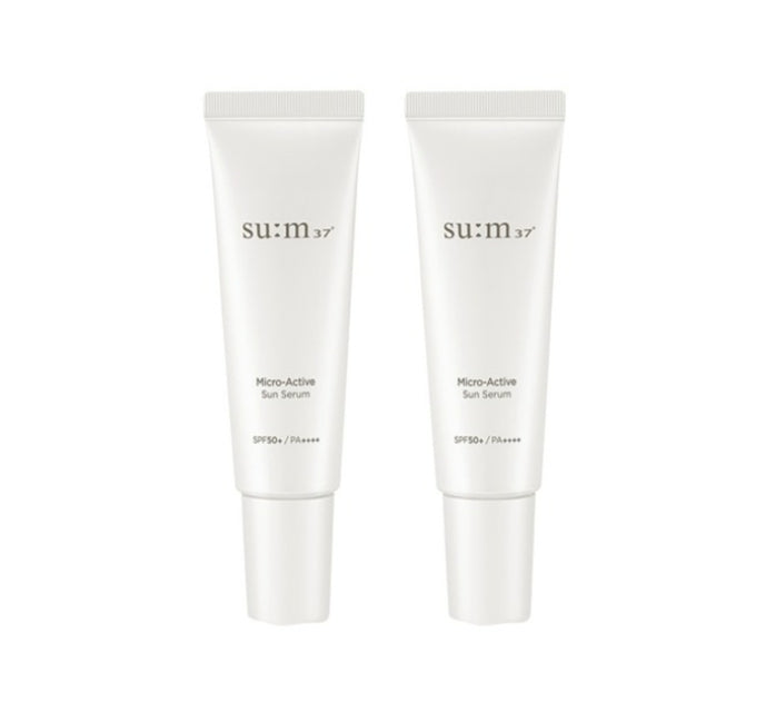 2 x Su:m37 Micro-Active Sun Serum 50ml, SPF50+/PA+++ from Korea by Su:m37