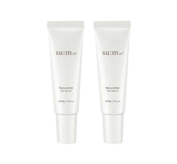 2 x Su:m37 Micro-Active Sun Serum 50ml, SPF50+/PA+++ from Korea by Su:m37