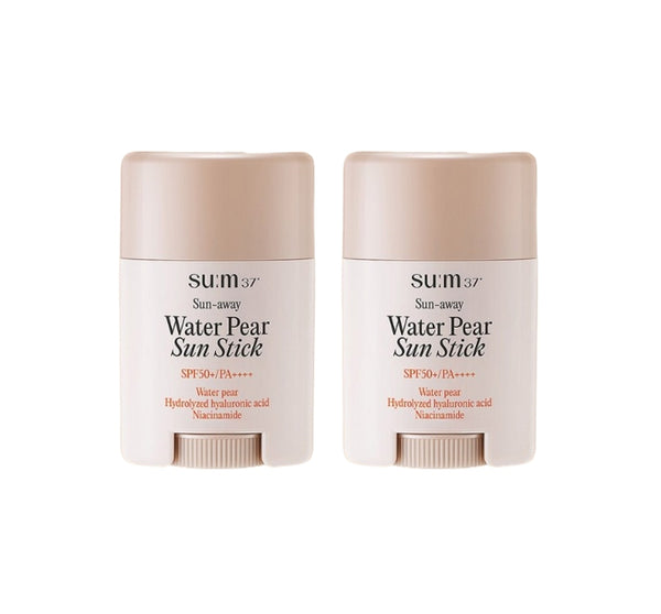 2 x Su:m37 Sun-away Water Pear Sun Stick 14g, SPF50+ PA++++ from Korea by Su:m37