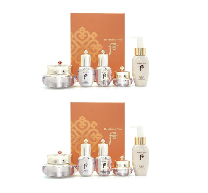 2 x The History of Whoo Cheongidan Radiant Eye Cream Set (5 Items) May 2025 from Korea by The History of Whoo