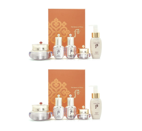 2 x The History of Whoo Cheongidan Radiant Eye Cream Set (5 Items) May 2025 from Korea by The History of Whoo