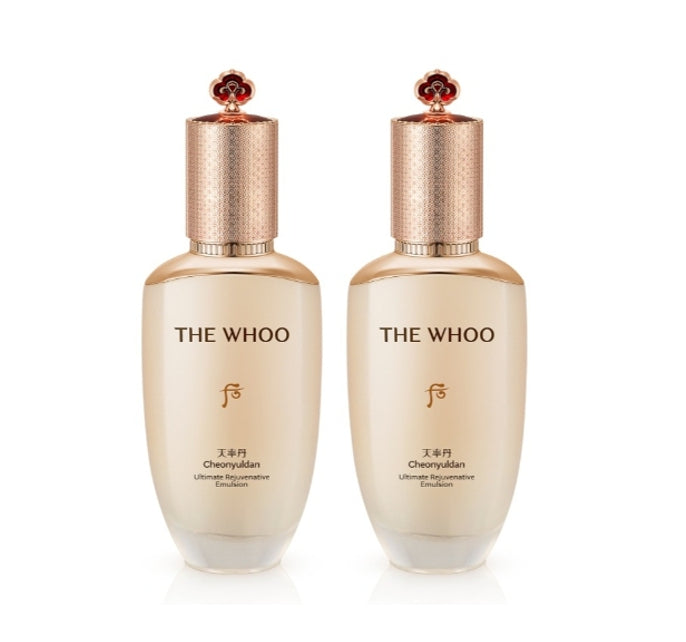 2 x The History of Whoo Cheonyuldan Hwayul Ultimate Rejuvenating Emulsion 110ml from Korea