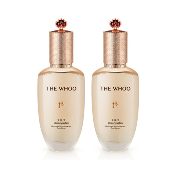 2 x The History of Whoo Cheonyuldan Hwayul Ultimate Rejuvenating Emulsion 110ml from Korea
