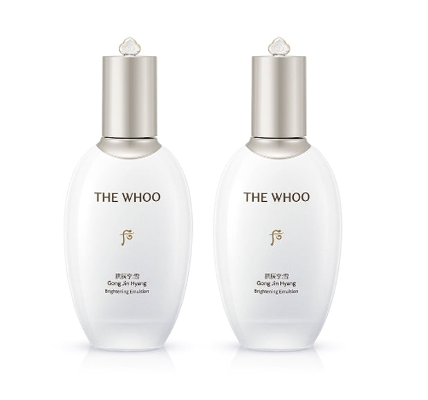 2 x The History of Whoo Gongjinhyang:Seol Brightening Emulsion 110ml from Korea