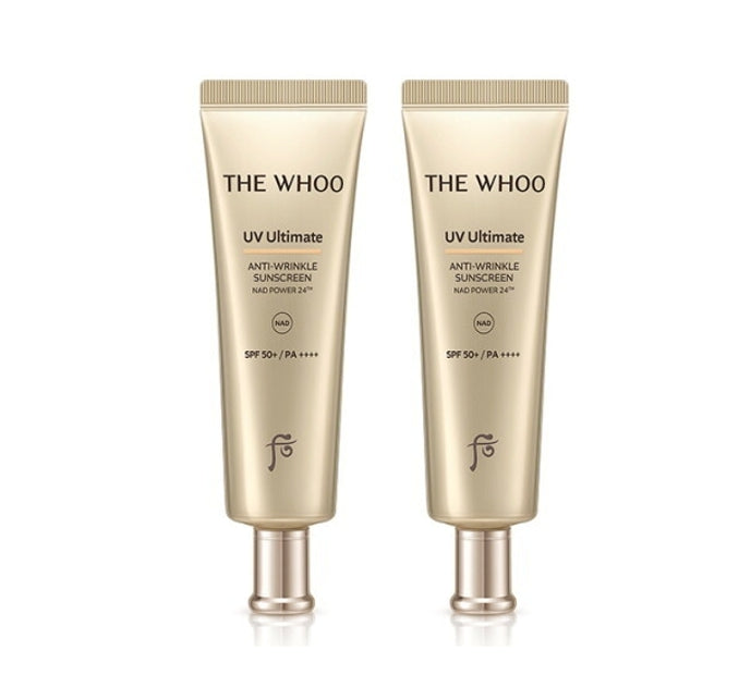 2 x The History of Whoo UV Ultimate Anti-Wrinkle Sun 50ml SPF50+ PA++++ from Korea by The History of Whoo
