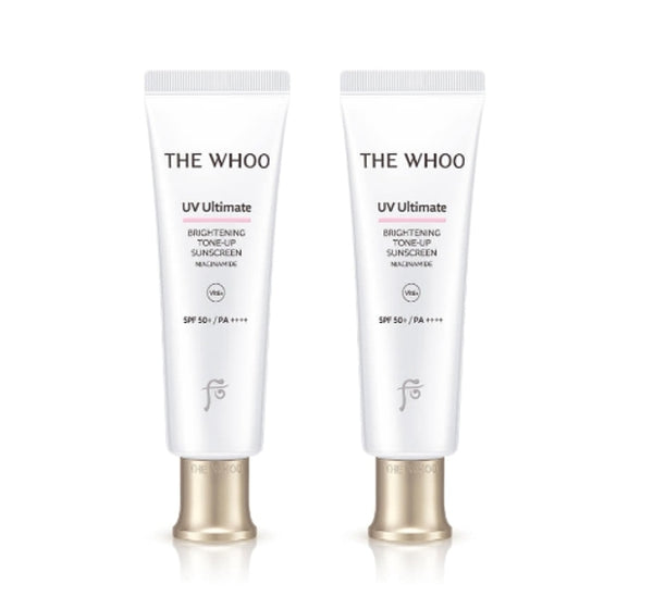2 x The History of Whoo UV Ultimate Brightening Tone-Up Sunscreen 50ml, SPF50+ from Korea
