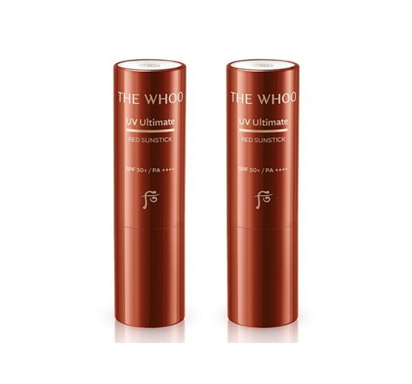 2 x The History of Whoo UV Ultimate Red Sun Stick 7g SPF50+ PA++++ from Korea by The History of Whoo
