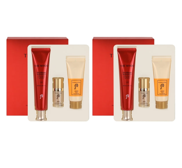 2 x The History of Whoo UV Ultimate Red Vitamin Sunscreen Sep. 2025 Set (3 Items) from Korea