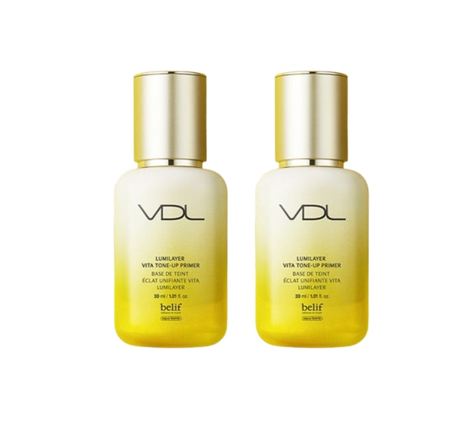 2 x VDL Lumilayer Vita Tone-up Primer 30ml, SPF20 PA++ from Korea by VDL