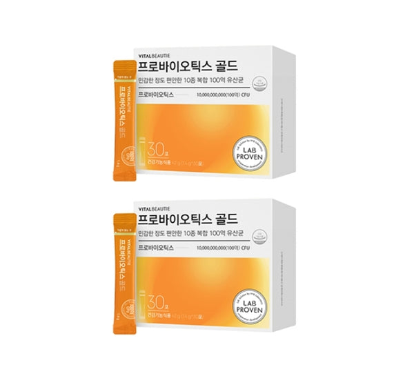 2 x VITALBEAUTIE Probiotics Gold (30ea) from Korea by VITALBEAUTIE