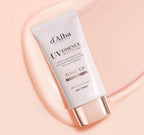 2 x d'Alba Waterfull Tone-Up Sun Cream SPF50+ PA++++ 50ml + Balancing Vegan Gel Cleanser 15ml Set from Korea by d'Alba