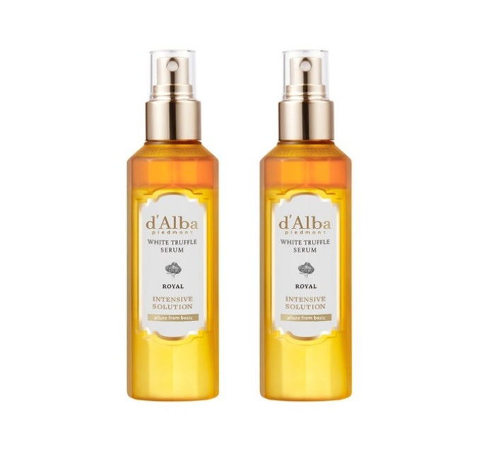 2 x d'Alba White Truffle Royal Intensive Serum 160ml by d'Alba