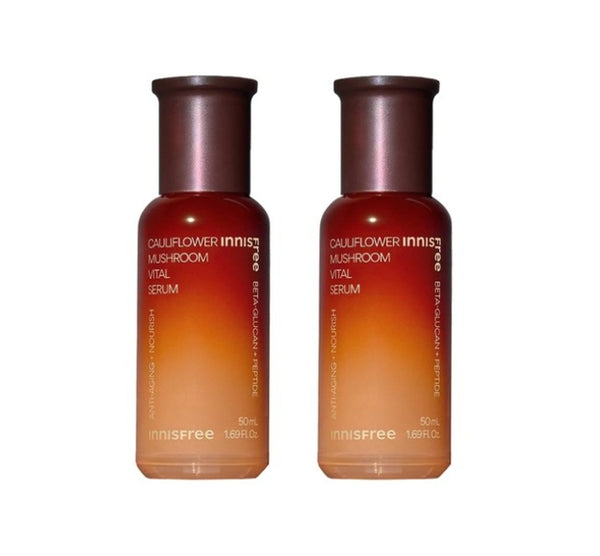 2 x innisfree Cauliflower Mushroom Vital Serum 50ml from Korea by innisfree