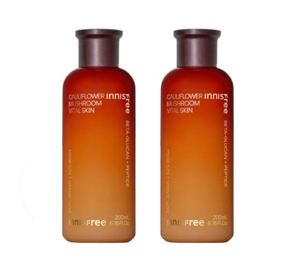 2 x innisfree Cauliflower Mushroom Vital Skin 200ml from Korea by innisfree