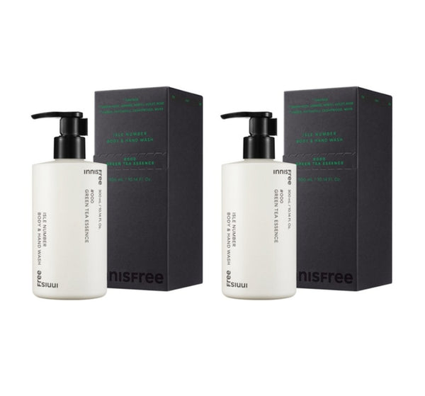 2 x innisfree Isle Number Body & Hand Wash 300ml from Korea by innisfree