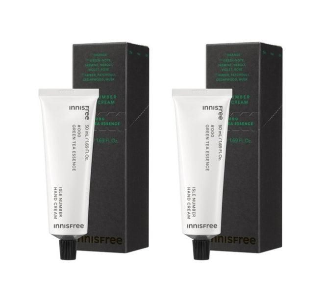 2 x innisfree Isle Number Hand Cream 50ml from Korea by innisfree