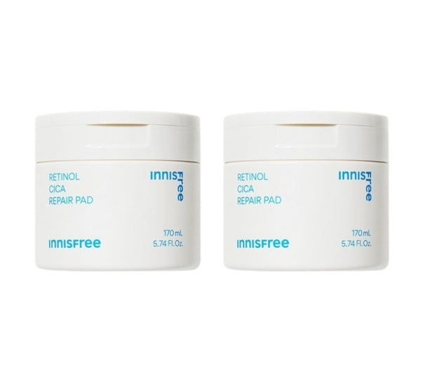 2 x innisfree Retinol CICA Rapair Pad 170ml from Korea by innisfree