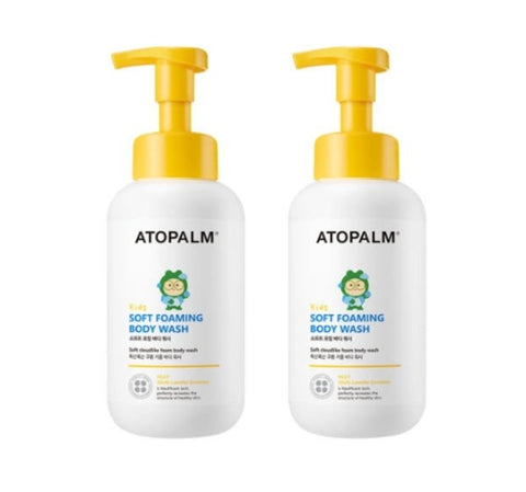 2 x ATOPALM Kids Soft Foaming Body Wash 460ml from Korea by ATOPALM