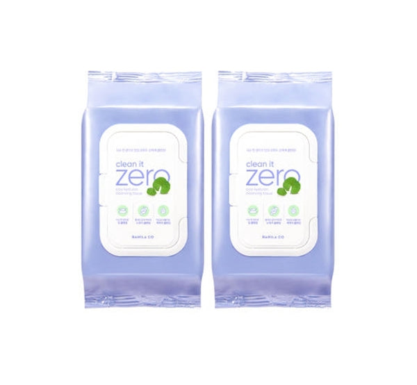 2 x BANILA CO Clean it Zero Cica Hyaluronic Cleansing Tissue (80 sheets) from Korea by BANILA CO