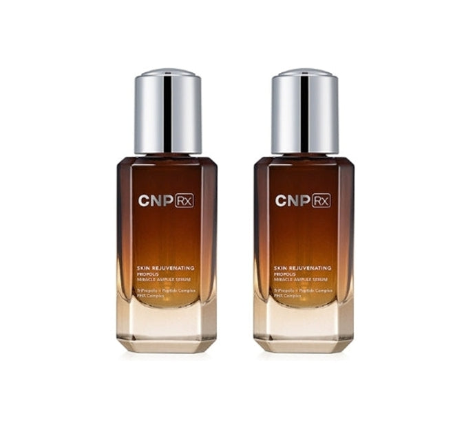 2 x CNP RX Skin Rejuvenating Propolis Miracle Ampoule Serum 40ml from Korea by CNP Rx