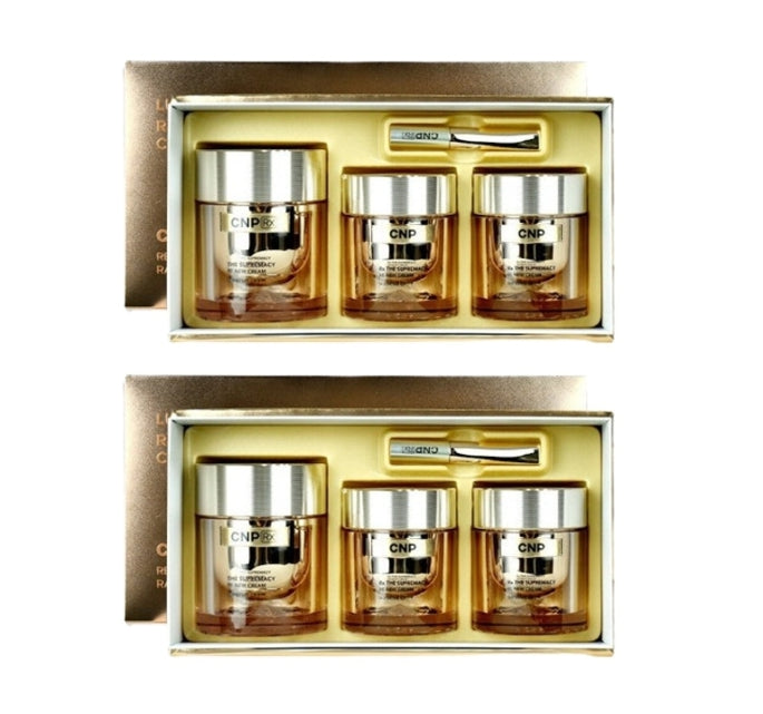 2 x CNP Rx The Supremacy Re-New Cream May 2026 Set (3 Items) + Samples(60pcs) from Korea