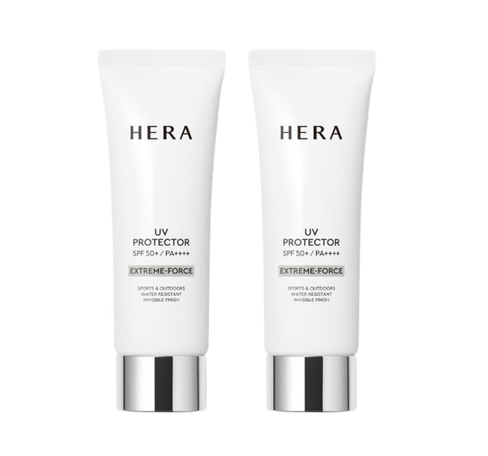 2 x HERA UV Protector Extreme-Force Leports 70ml SPF 50+ / PA++++ מקוריאה + דוגמאות (2 פריטים)