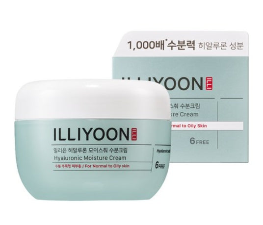 2 x ILLIYOON Hyaluronic Moisture Cream 100ml from Korea by ILLIYOON