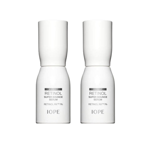 2 x IOPE Retinol Super Bounce Serum 30ml + Samples(4 Items) from Korea_NEW by IOPE