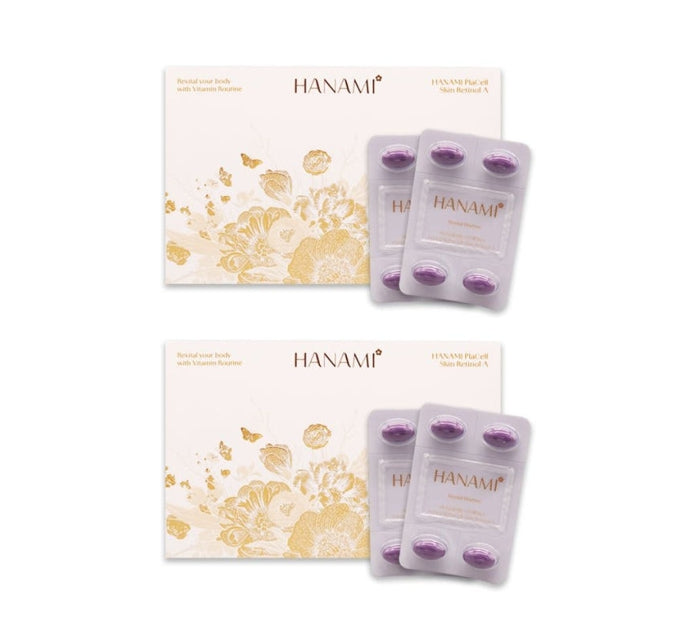 2 x LG H&H Vital Garden HANAMI PlaCell Skin Retinol A (600mg x 56ea) from Korea by LG H&H Vital Garden