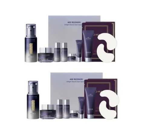 2 x O HUI Age Recovery Collagen Ampoule Expert April 2025 Set (7 Items) from Korea by O HUI