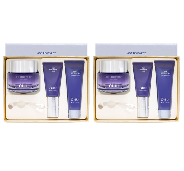 2 x O HUI Age Recovery Eye Cream Jumbo Sep. 2025 Set (3 Items) from Korea