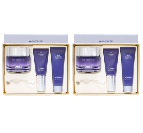 2 x O HUI Age Recovery Eye Cream Jumbo Sep. 2025 Set (3 Items) from Korea