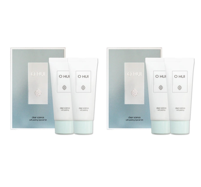 2 x O HUI Clear Science Soft Peeling June 2025 Set (2 Items) from Korea by O HUI