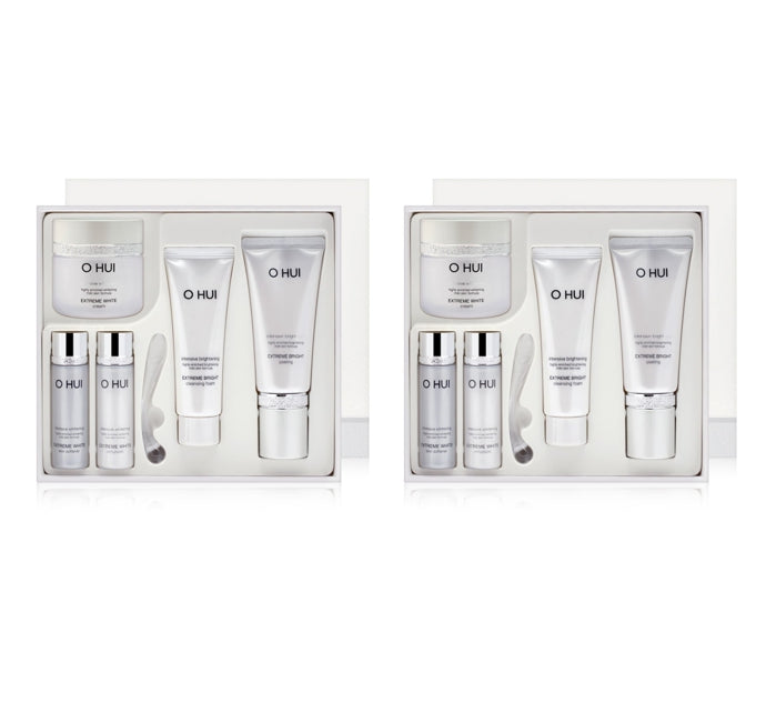 2 x O HUI Extreme White April 2025 Set (5 Items) Brightening Skincare Kit from Korea by O HUI