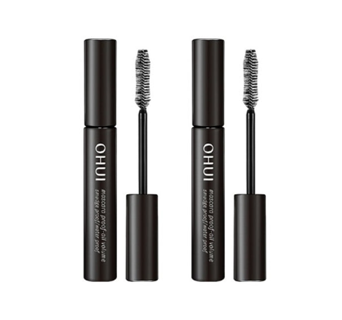 2 x O HUI Mascara Proof-all Volume 8ml from Korea