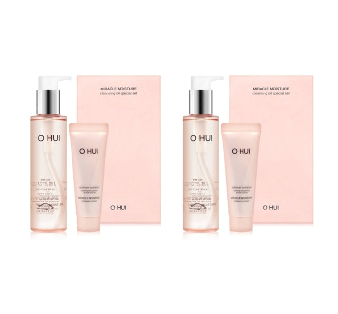 2 x O HUI Miracle Moisture Cleansing Oil April 2025 Set (2 Items) from Korea by O HUI