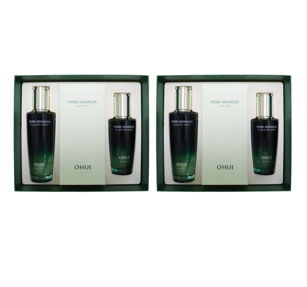 2 x O HUI Prime Advancer De-aging Skin Softener July 2025 Set (3 Items) from Korea by O HUI