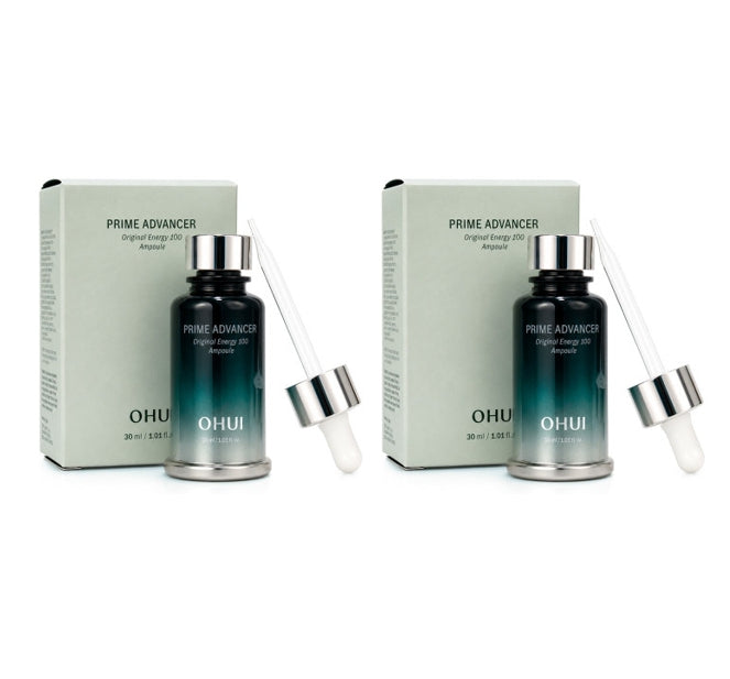 2 x O HUI Prime Advancer Original Energy 100 Ampoule 30ml from Korea