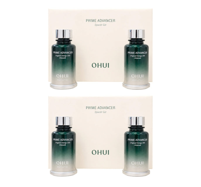 2 x O HUI Prime Advancer Original Energy 100 Ampoule Duo Aug. 2026 Set (2 Items) from Korea