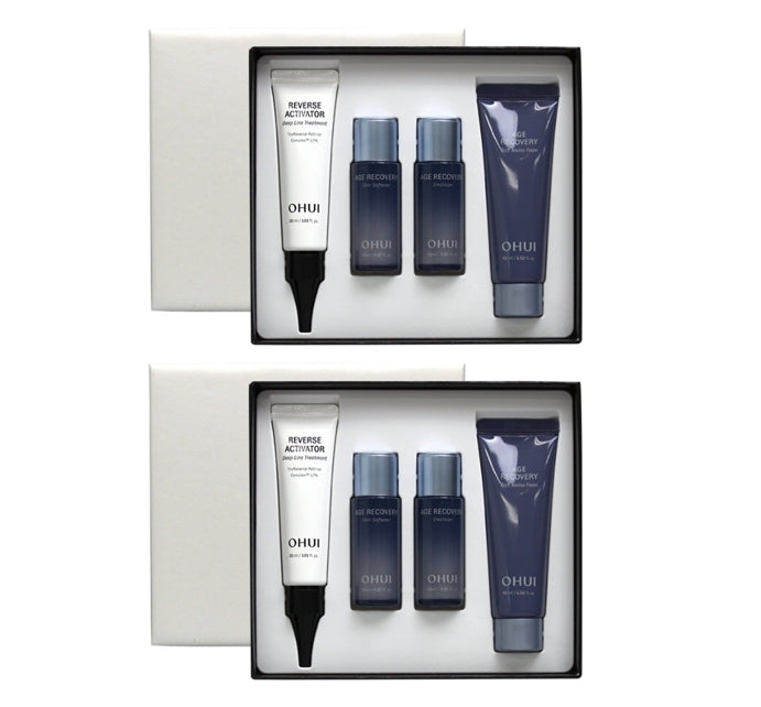 2 x O HUI Reverse Activator Deep Line Treatment Set (4 Items) May 2025 from Korea by O HUI
