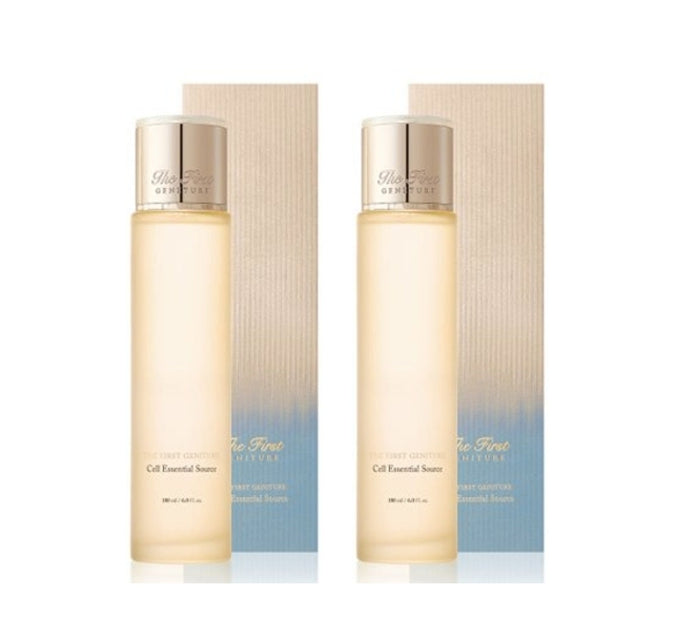2 x O HUI The first Geniture Cell Essential Source Big Size 180ml Aug. 2026 from Korea + Trave Kit(4 Items)
