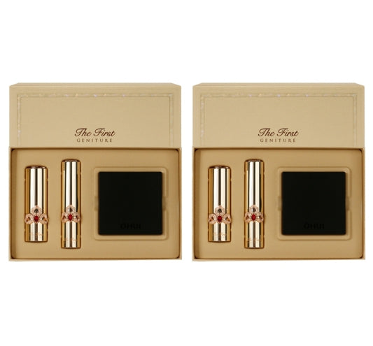 2 x O HUI The first Geniture Lip Stick & Lip Balm Duo Sep. 2026 Set (3 Items) from Korea by O HUI