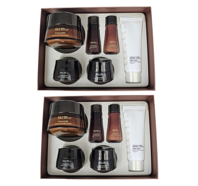 2 x Su:m37 Fermentalift Intense Firming Cream Special Set (6 Items) May 2025 from Korea by Su:m37