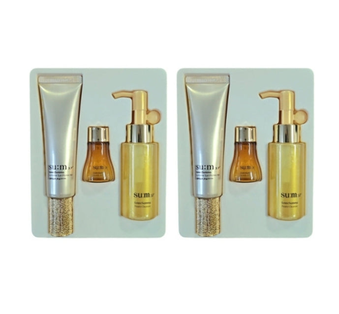 2 x Su:m37 LosecSumma Lumiere Sun Protector Set (3 Items) + Pouches (60ea) May 2025 from Korea by Su:m37