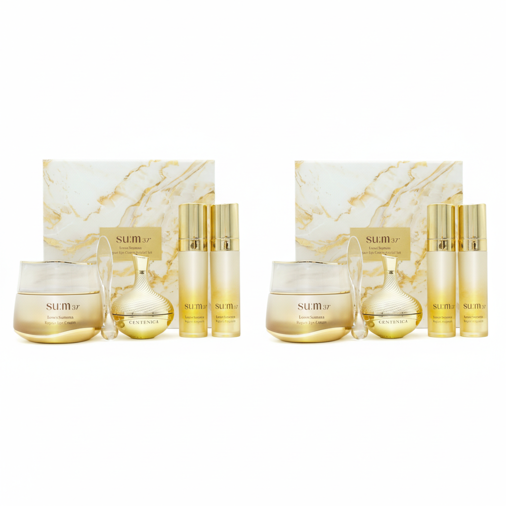 2 x Su:m37 LosecSumma Repair Eye Cream Jan. 2026 Set (4 Items) from Korea