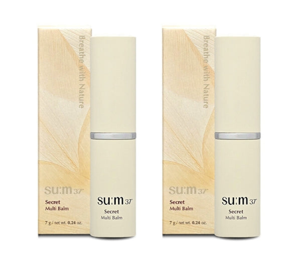 2 x Su:m37 Secret Multi Balm 7g from Korea