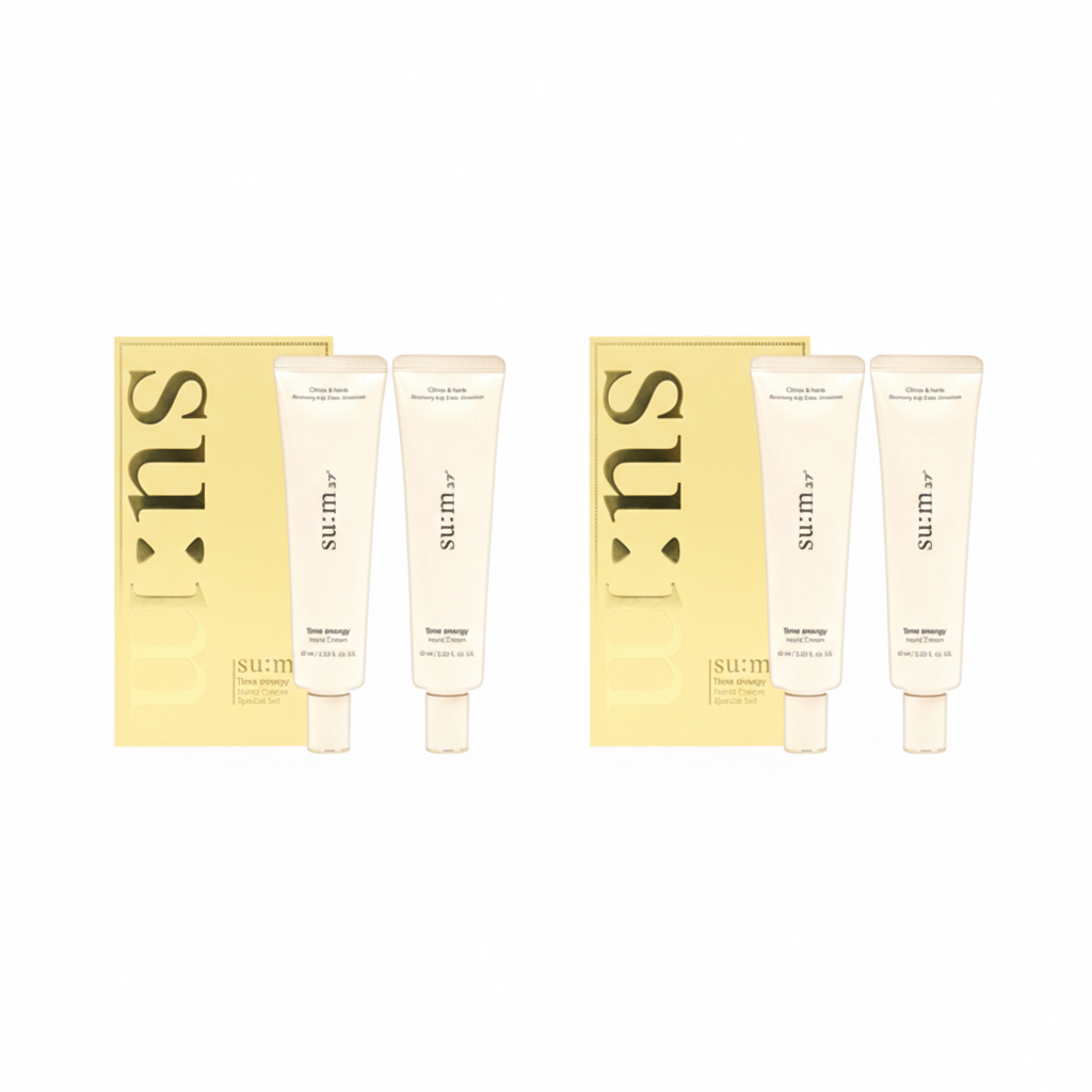 2 x Su:m37 Time Energy Hand Cream Jan. 2026 Set (2 Items) from Korea