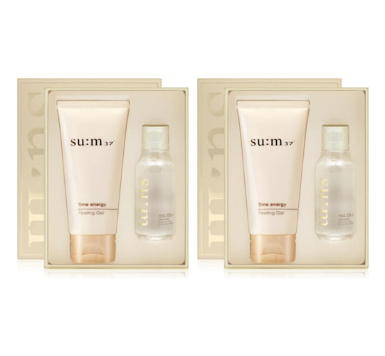2 x Su:m37 Time Energy Peeling Gel Big Size Nov. 2025 Set (2 Items) from Korea